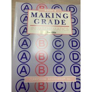 Making The Grade in Mathematics Ohio Book  B workbook 7th 8th Grade